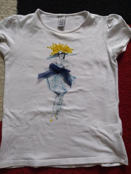 Dievčenské tričko, zara,128