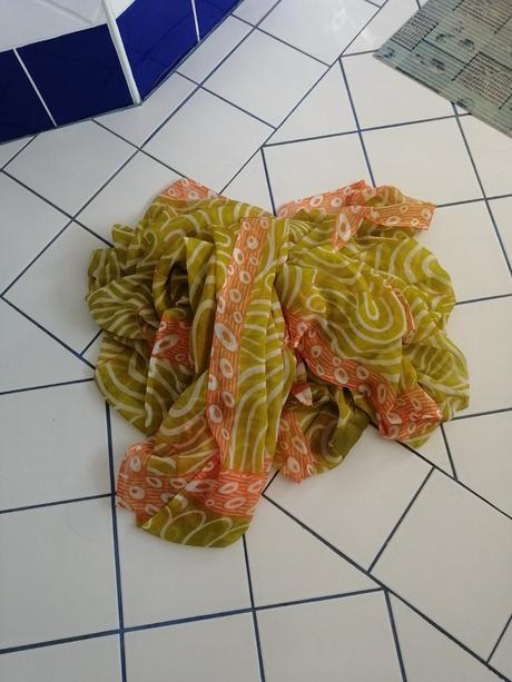 Plážová šatka xxl, 