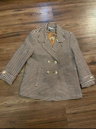 Elegantný kabátok s 3/4 rukávmi, 38