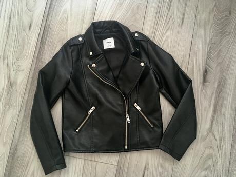 Koženková bunda, sinsay,140