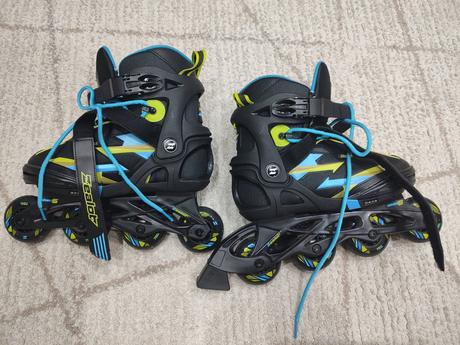 Korčule kolieskové, zealot,35