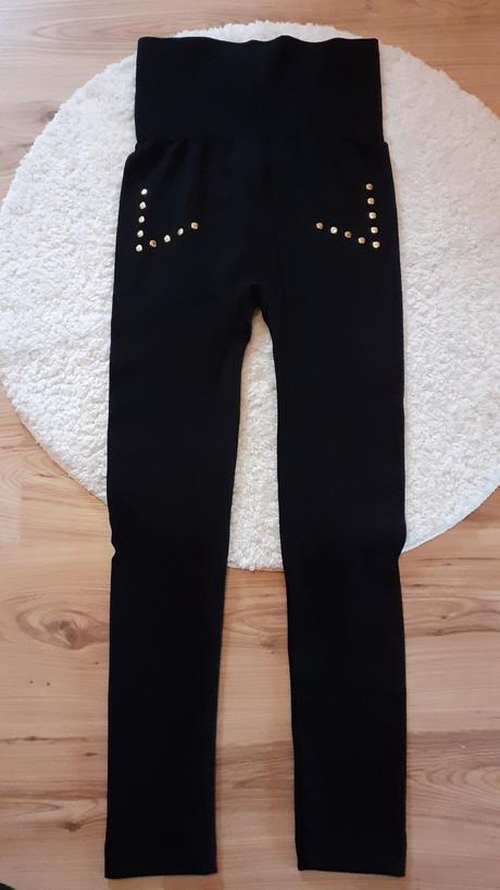 Leginy s vysokym pasom, s