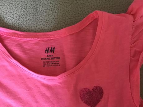 Letné šaty 122/128, h&m,128