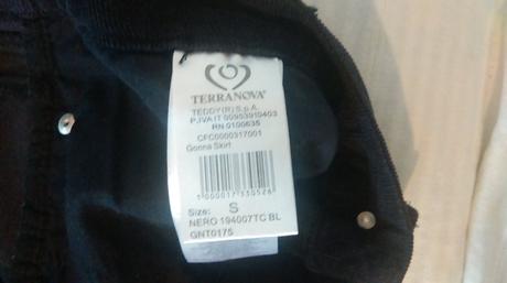 Mini sukňa, terranova,s