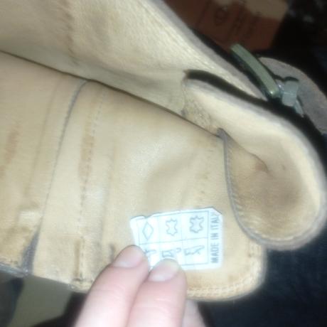 Kožené čižmy na platforme, 39