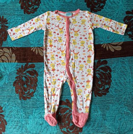 Body/overal/pyžamko na spanie tweety, lupilu,62