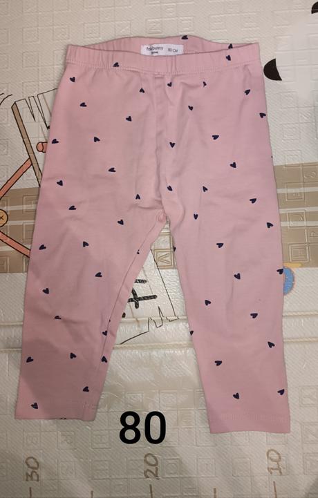 Balík oblečenia pre dievča , 100ks, 68–80