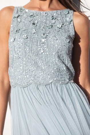 Dlhé zdobené šaty lipsy london, lipsy london,36 / s