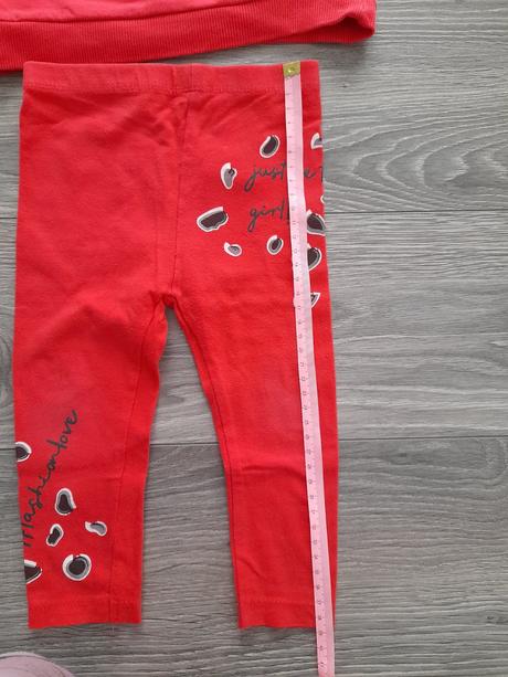 Červená súprava 9-12 m, pepco,80