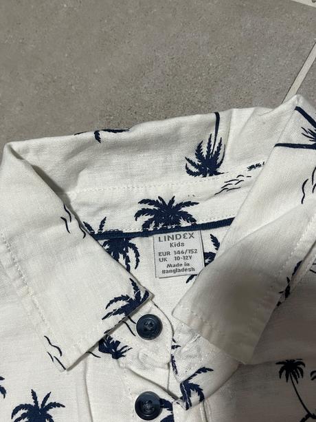 Ľanova košeľa lindex 146/152, lindex,146