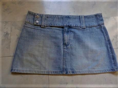 Riflová minisukňa, l