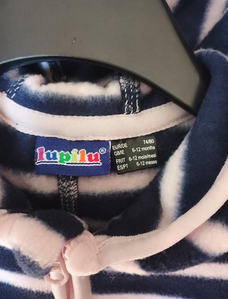 Flísový overal v.6-12m, lupilu,74