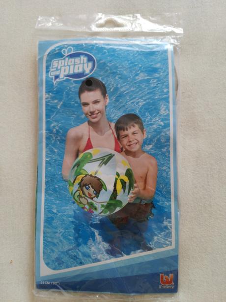 Plážová lopta do vody,