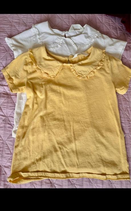 Hm tričko žlté, h&m,128