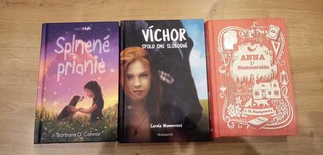Predám knihy,splnené prianie, víchor, anna v summe, 
