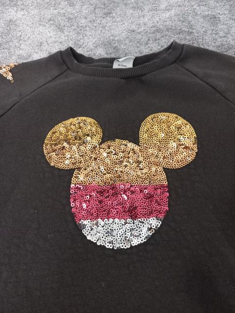 Dlhsia mikina s flitrami, f&f, 122, f&f,122