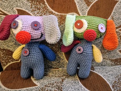 Pestrofarebný psík hačkovaný, 