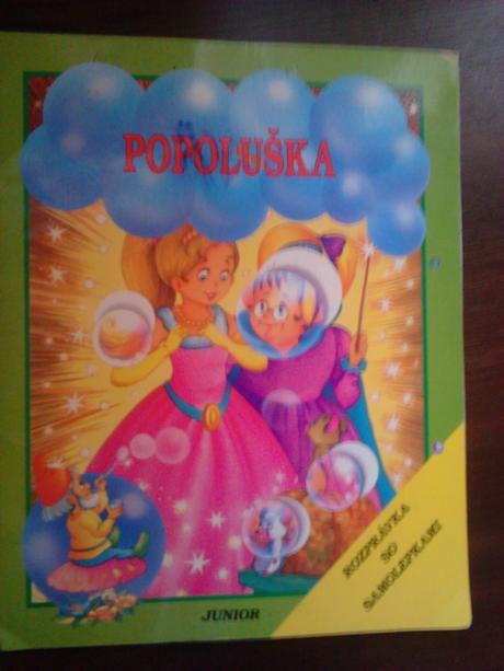 Popoluška. tenká kniha. ô,