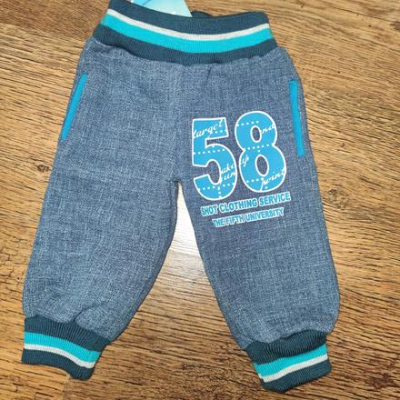 Jesenné tepláky s vreckami, 68 / 74