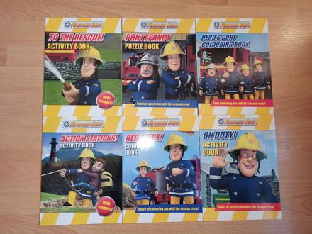 Fireman sam sticker / colouring / actvity set, 