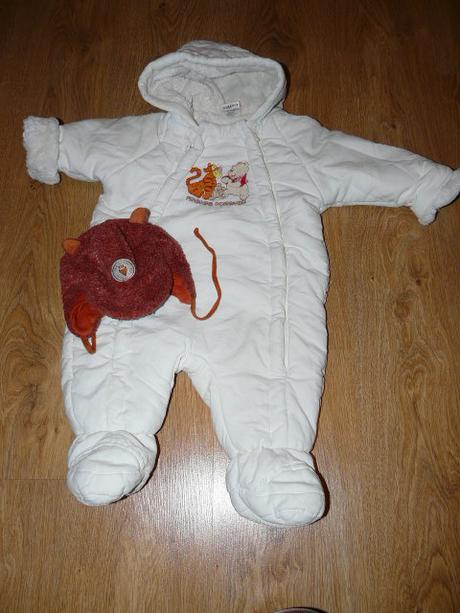 Disney zimný overal s čiapkou , disney,68