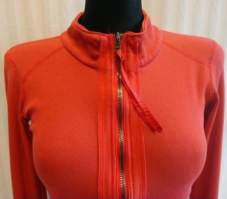 Dámska elastická tenká mikina na zips, marccain, xs