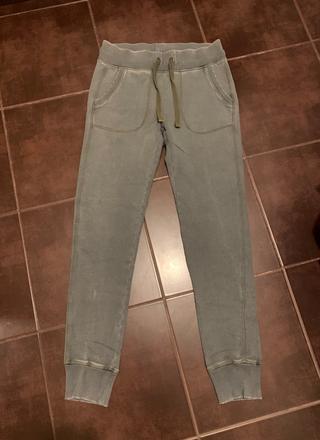 Kakizelené tepláky h&m, h&m,xs