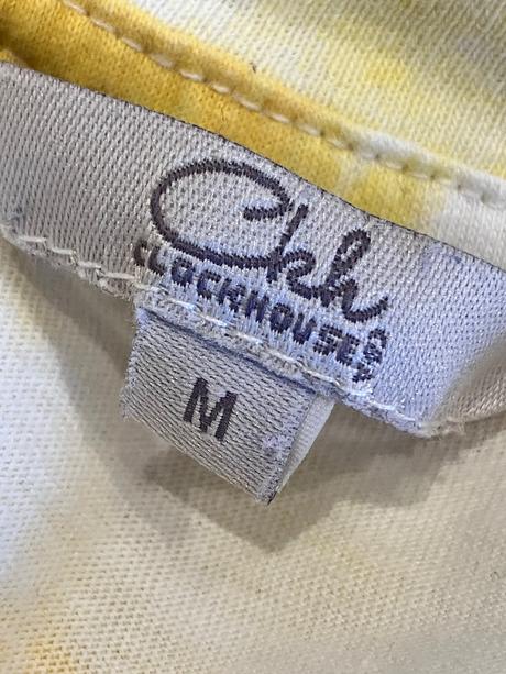 Batikované crop top tričko (m), c&a,m