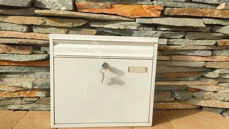 Poštová schránka, biela, 