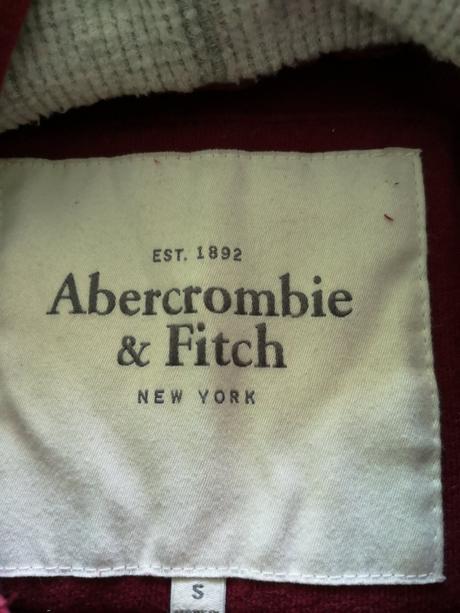 Nenosená mikina a&f, originál, abercrombie&fitch,s