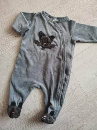 Velúrové pyžamo, h&m,56