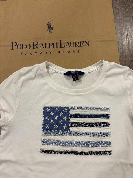 Ralph lauren dievcenske tricko na 8-10 rokov, ralph lauren,134