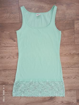 Dlhé tielko s čipkou, vero moda,s