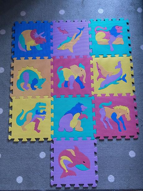 Farebné penove puzzle, 