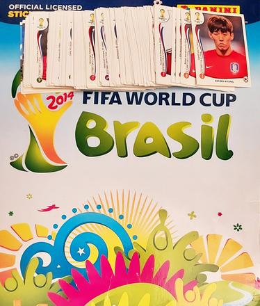 Nálepky fifa world cup brasil 2014,