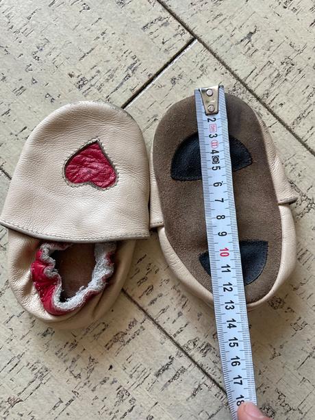 Kožené capačky 13cm ekotuptusie, <17