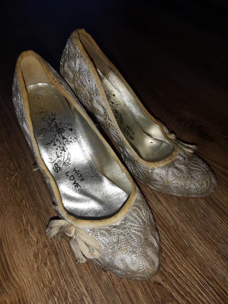 Strieborné lodičky 36, 36