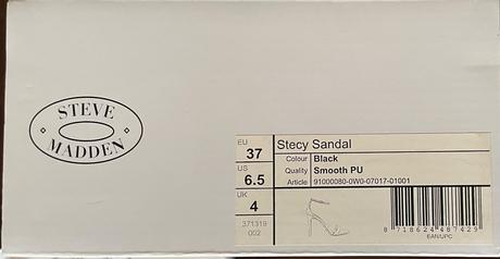 Steve madden sandále na podpätku čierne stecy 37, steve madden,37