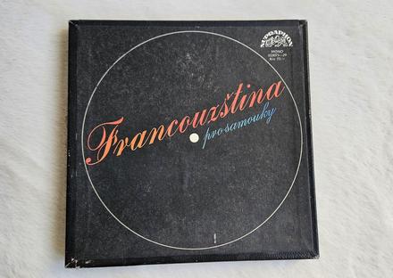 Lp francouzstina pro samouky, vinyl, 5 ks,