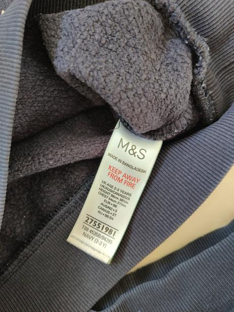 Súprava mikina+tepláky m&s, marks & spencer,98