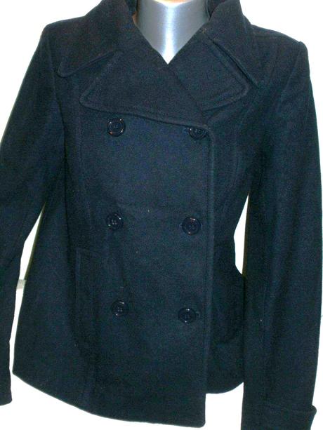 H&m tmavomodrý kabátik, h&m,38