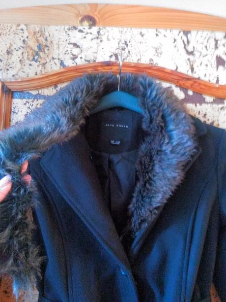 Flaušový kabát, gate,40