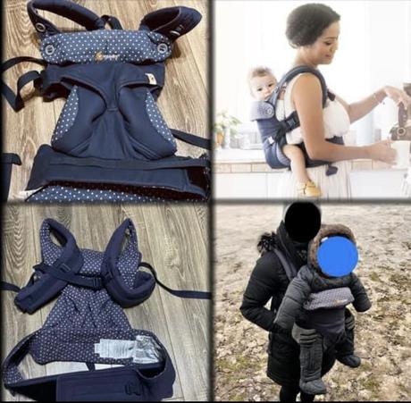 Ergonomicky nosic 4 polohy, ergo baby