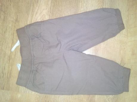 Detské zateplené nohavice, 74