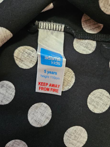 Botkované šaty, adams,110