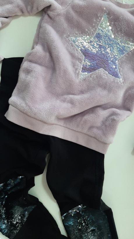 Hm s flitrovou hviezdou, h&m,146