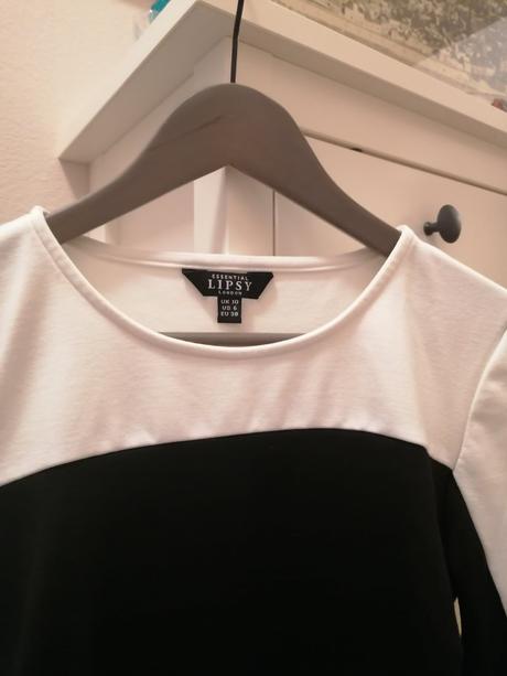 Krásne čiernobiele šaty lipsy veľ. 38, lipsy london,38