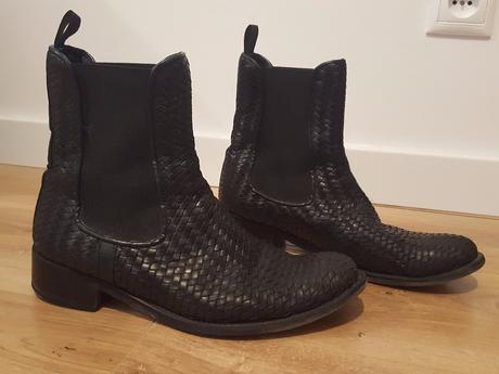 Kozene kotnikove cizmy, 40