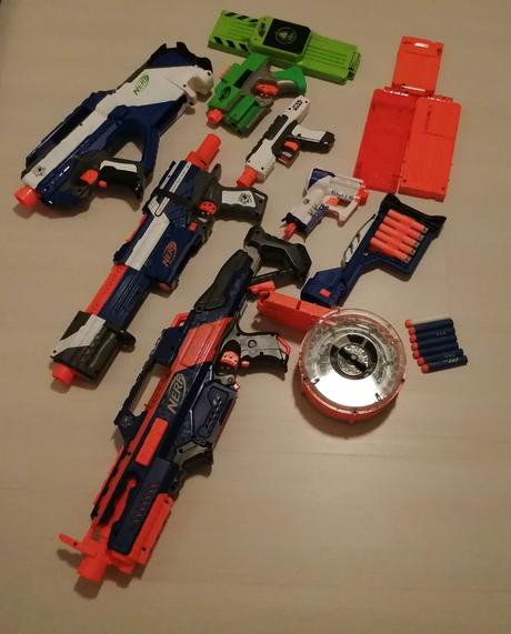 Nerf zostava super,