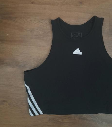 Crop top, adidas,l